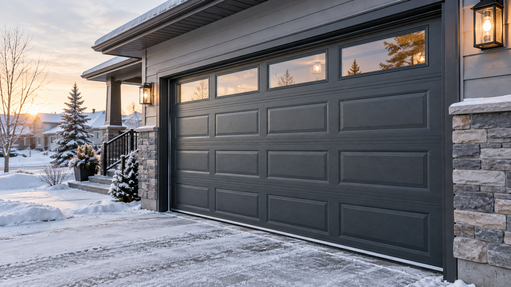 Best Garage Doors for Edmonton Winters